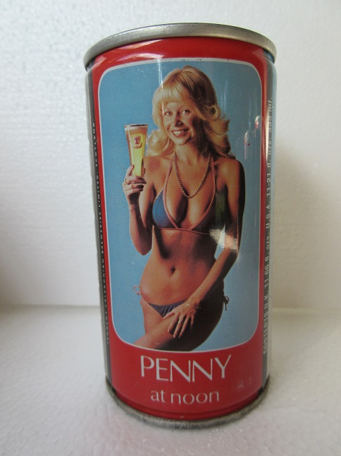 Tennent's Lager - Penny at Noon - crimped Tennent's Lager - Penny at Noon - crimped